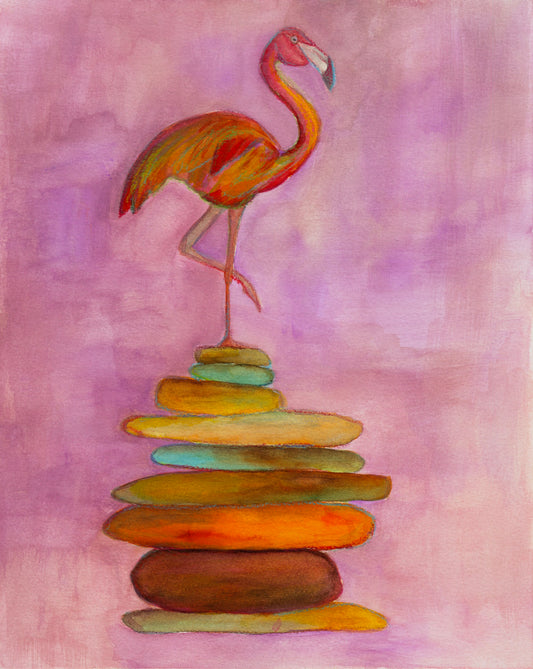 ‘Balanced and Poised’ Print