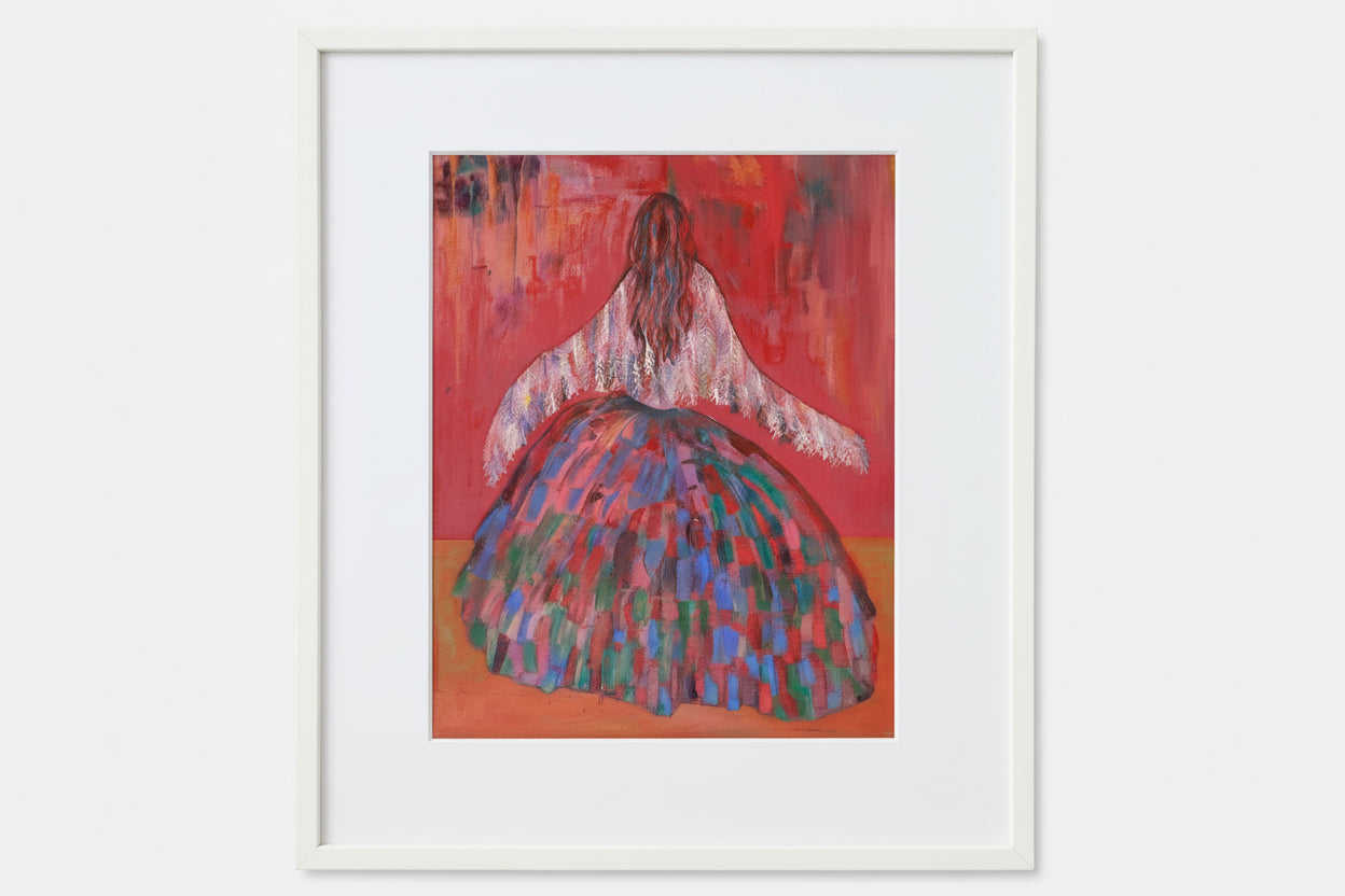 ‘The Swaying Lady’ Print