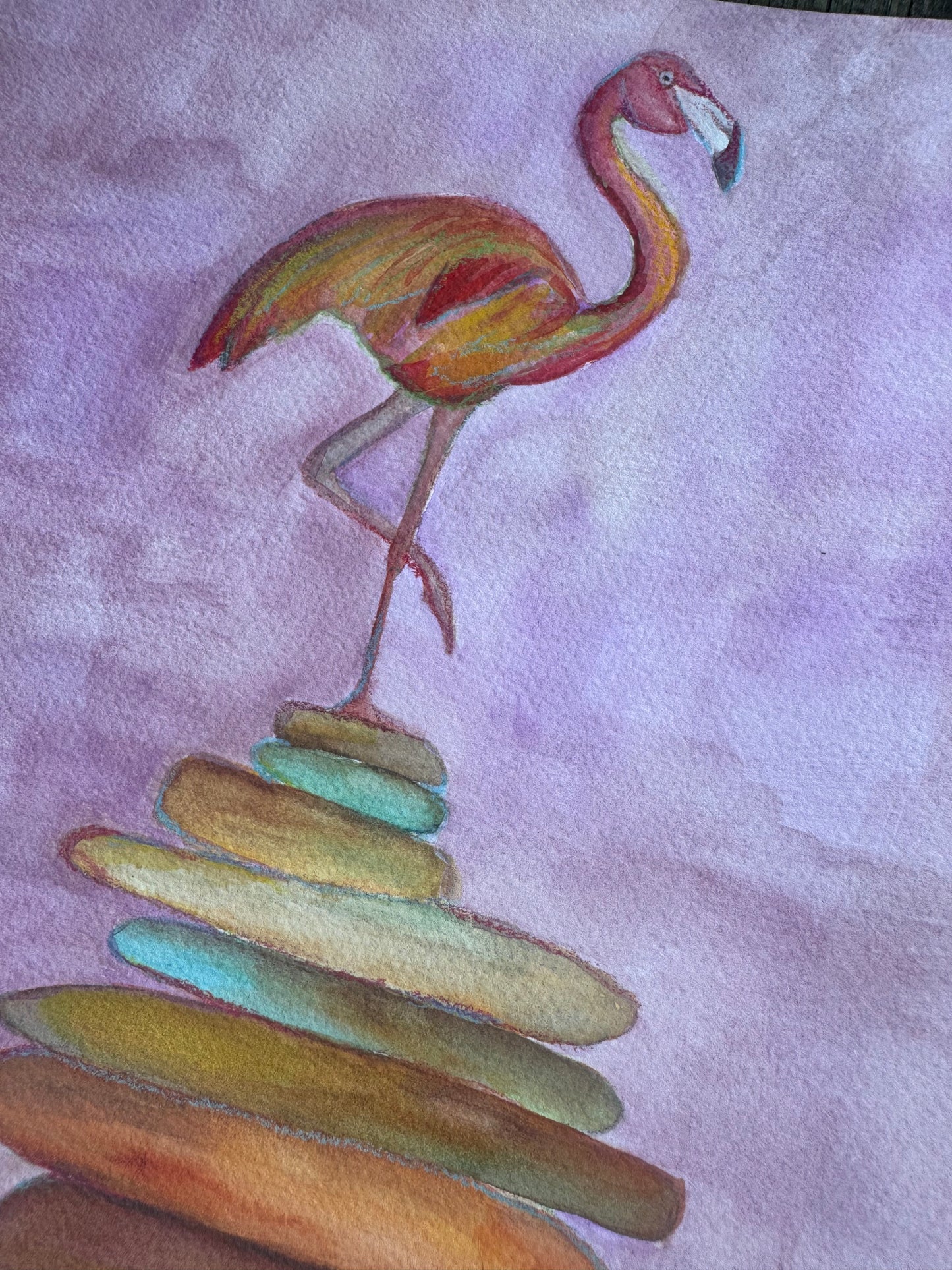 ‘Balanced and Poised’ Original