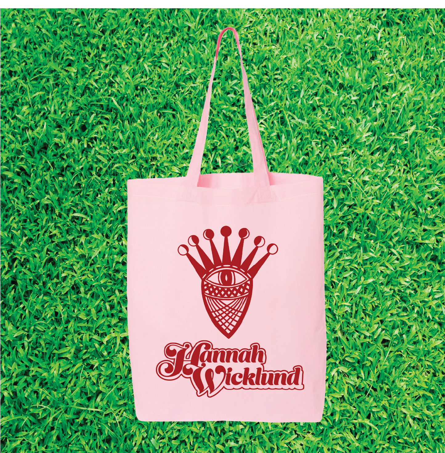 The Crown Tote Bag - Pink