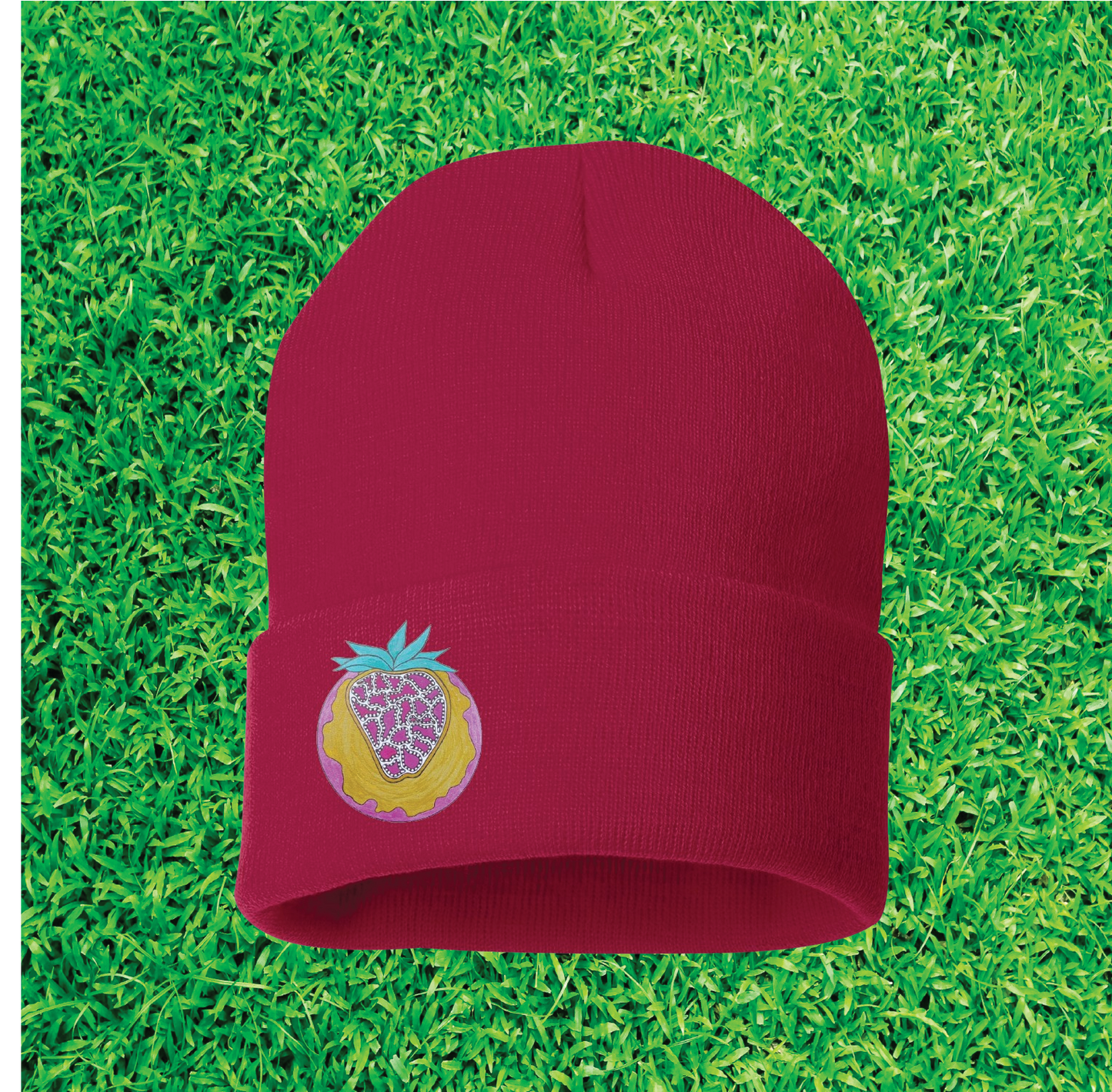 Strawberry Moon Beanie