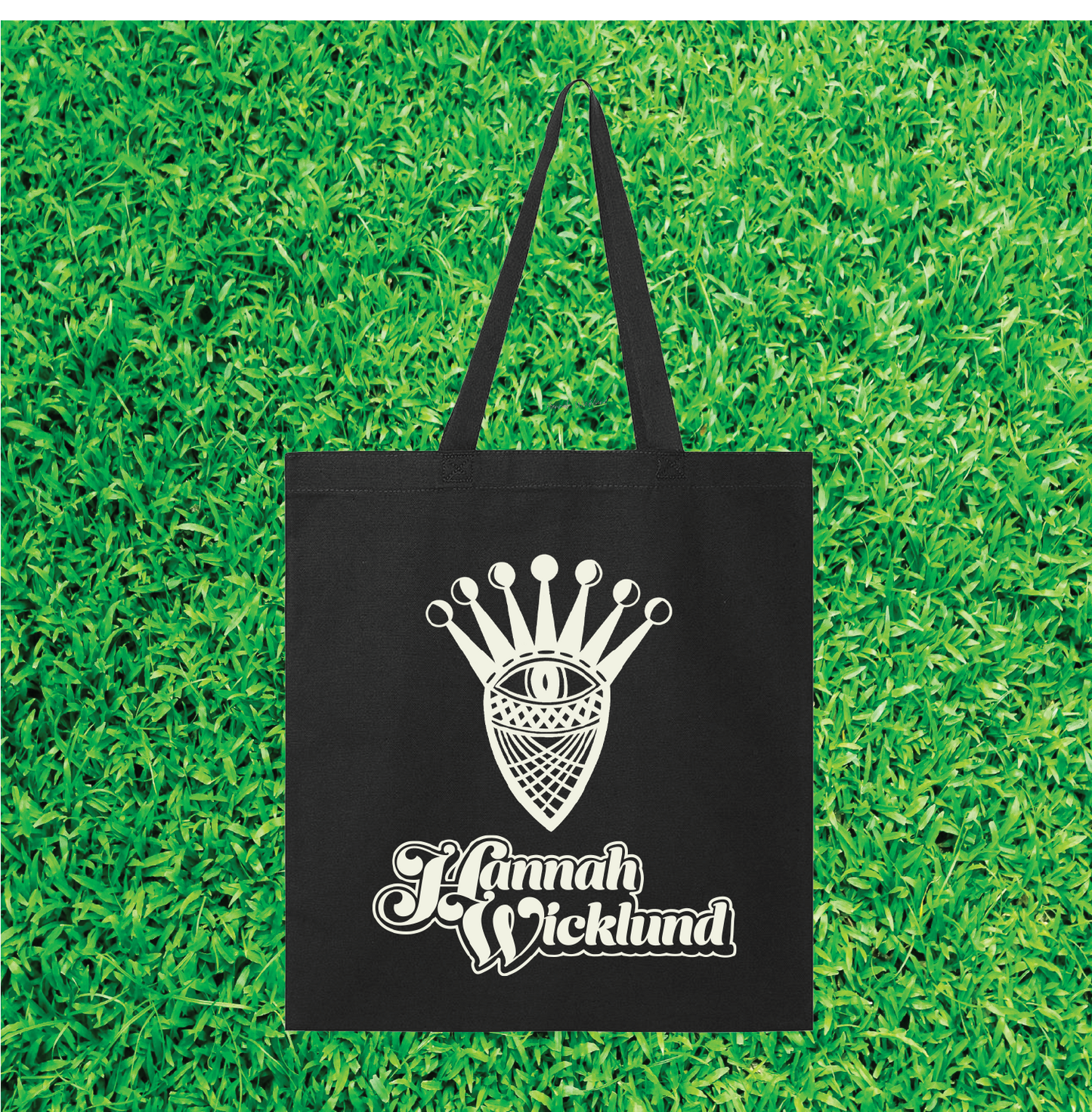 The Crown Tote Bag - Black