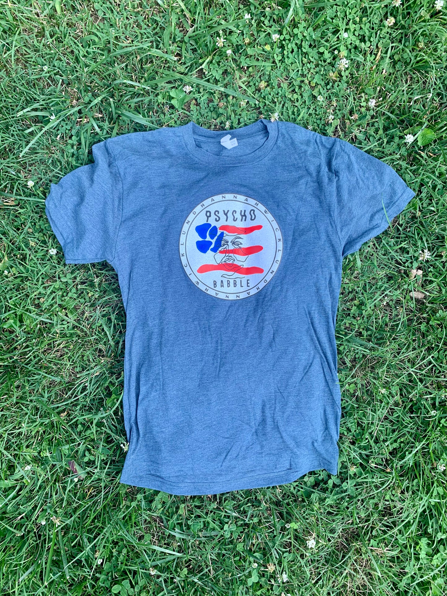 Psychobabble Navy Tee
