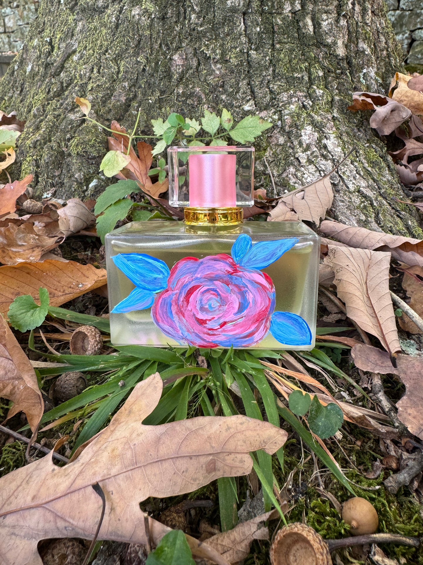 Handpainted Forest Fairy No. 1 - Rose Series 4/7 (100 mL)