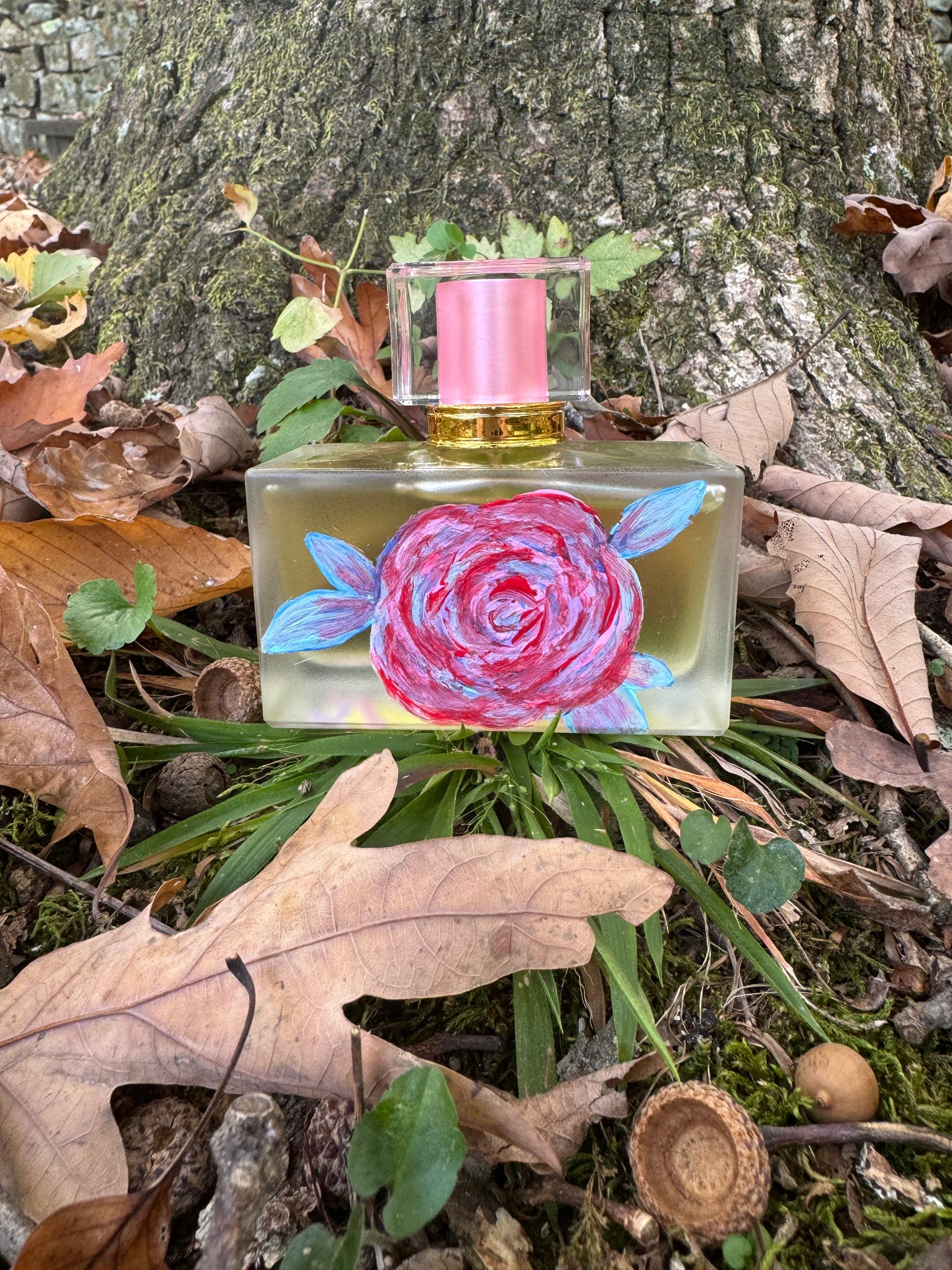 Handpainted Forest Fairy No. 1 - Rose Series 6/7 (100 mL)