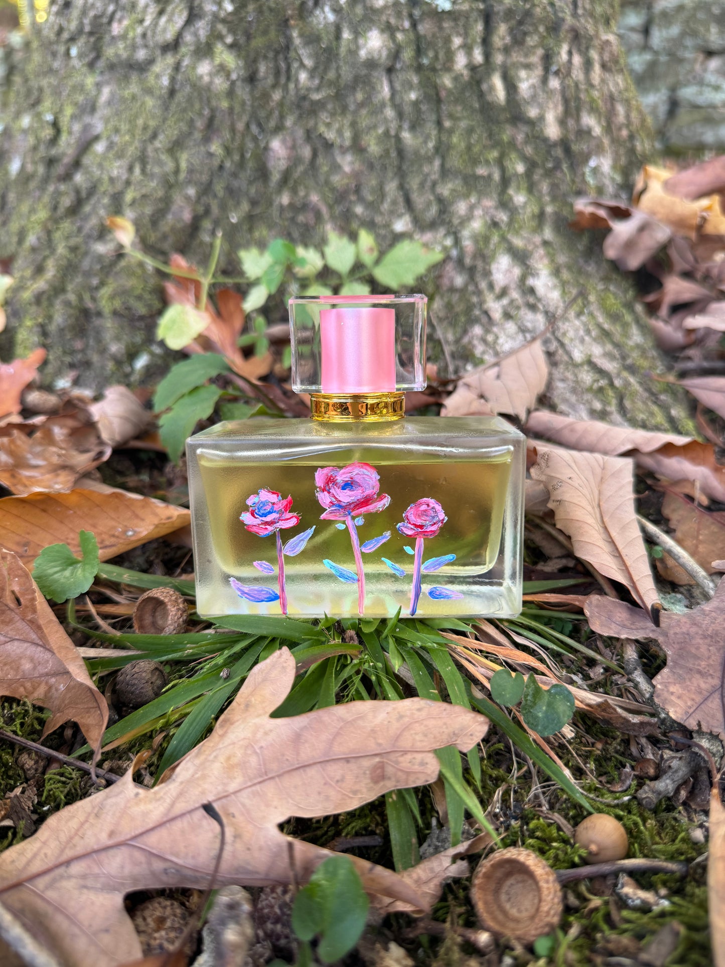 Handpainted Forest Fairy No. 1 - Rose Series 1/7 (100 mL)