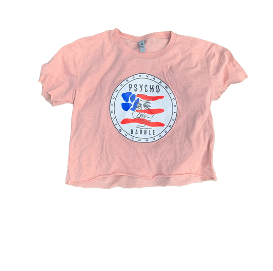 Psychobabble Crop Top