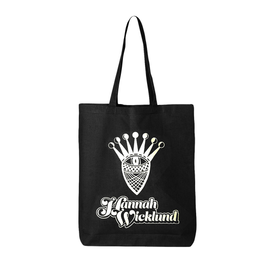 The Crown Tote Bag - Black