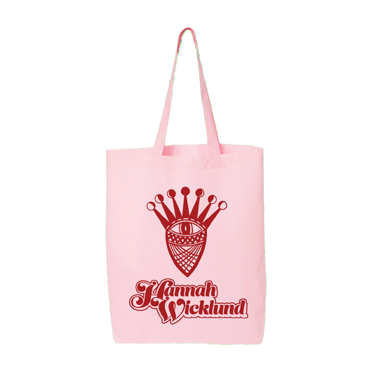 The Crown Tote Bag - Pink