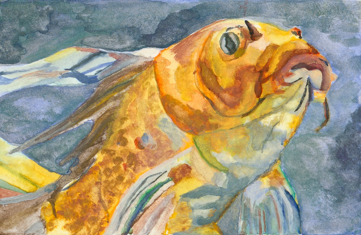 'French Fish' Giclee Print