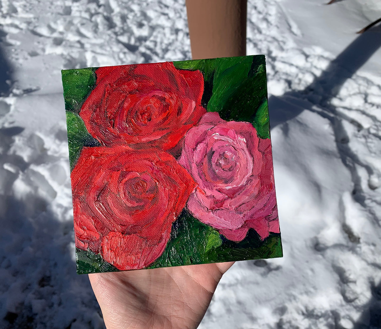 ‘Roses, Roses, Roses’ Original Miniature